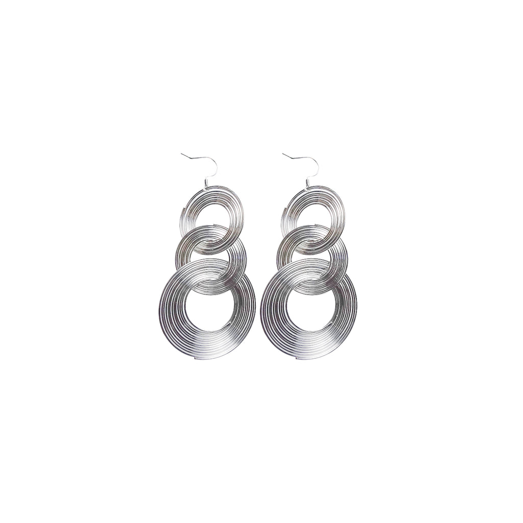 Spiral Descending Earrings