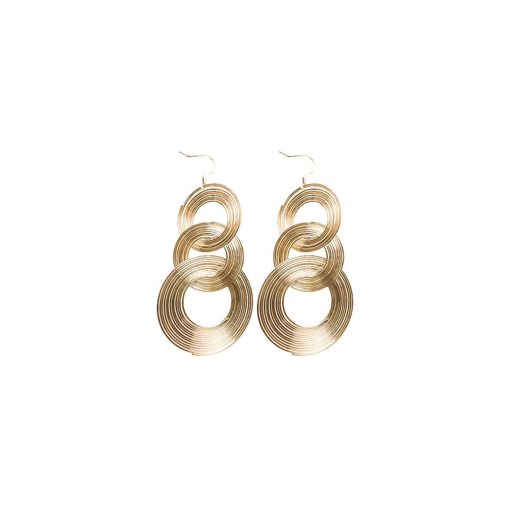 Spiral Descending Earrings