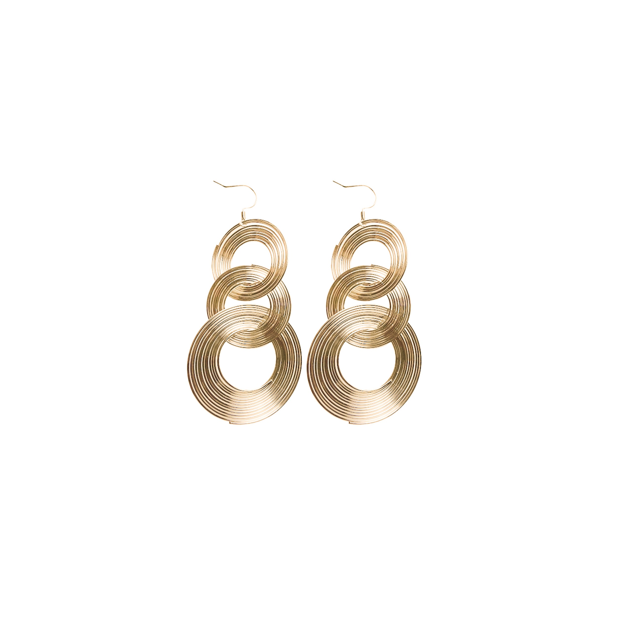 Spiral Descending Earrings