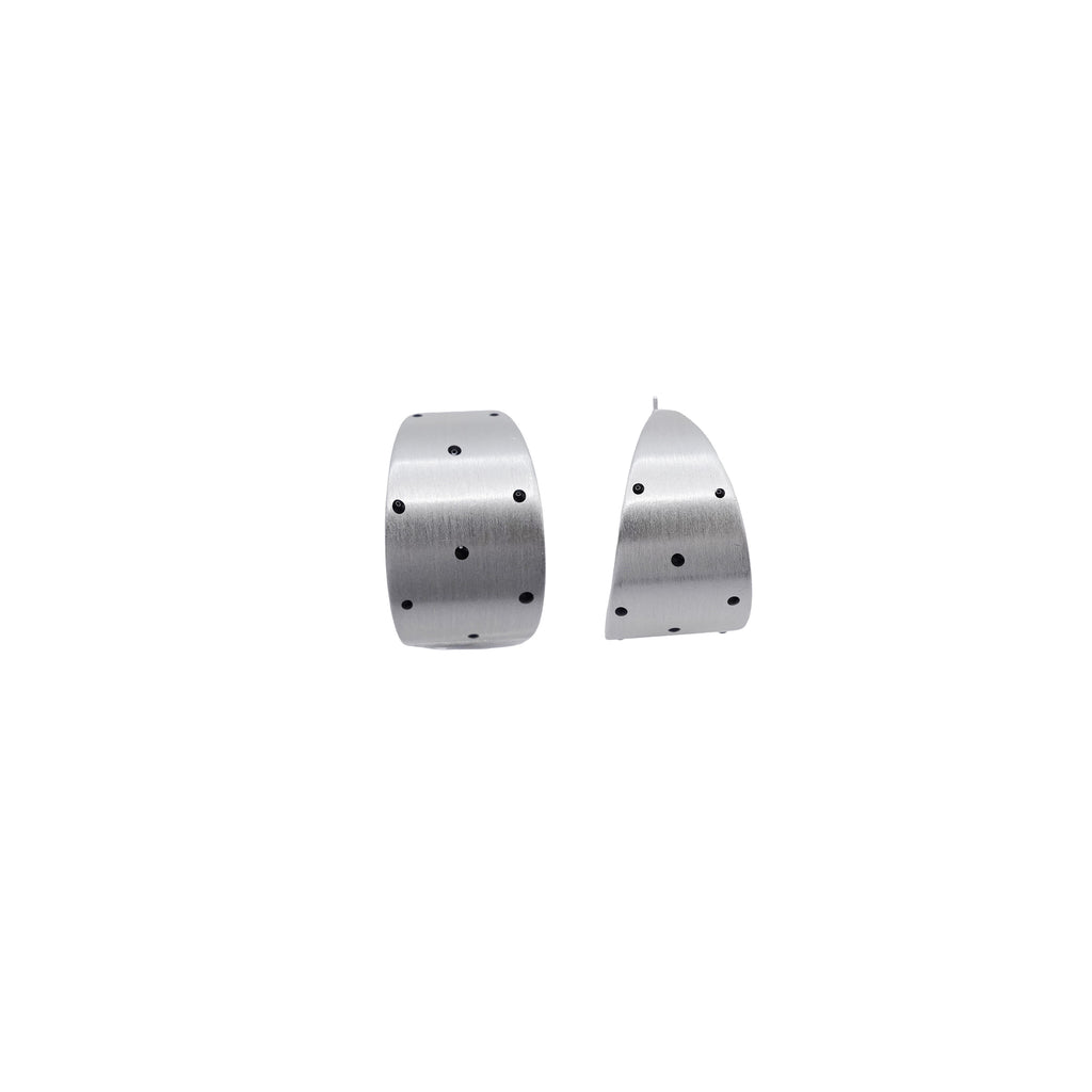 Chunky Polka Dot Hoops