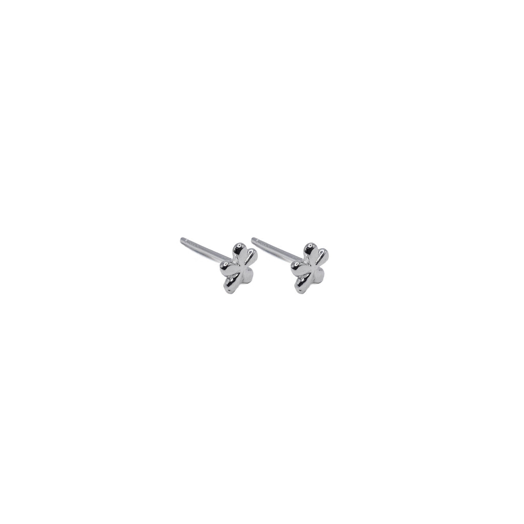 Sterling Silver Flower Studs