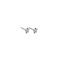 Sterling Silver Flower Studs