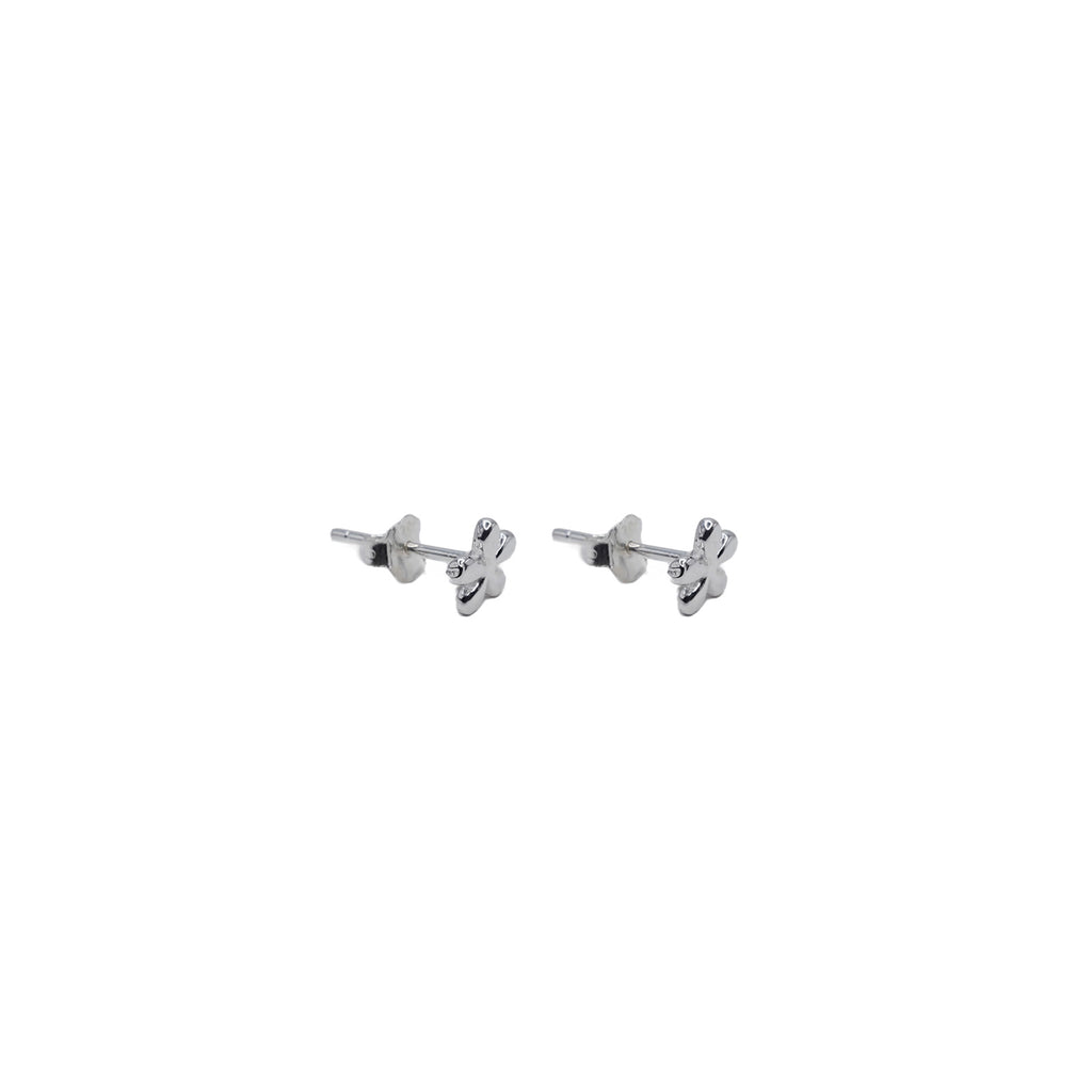 Sterling Silver Flower Studs