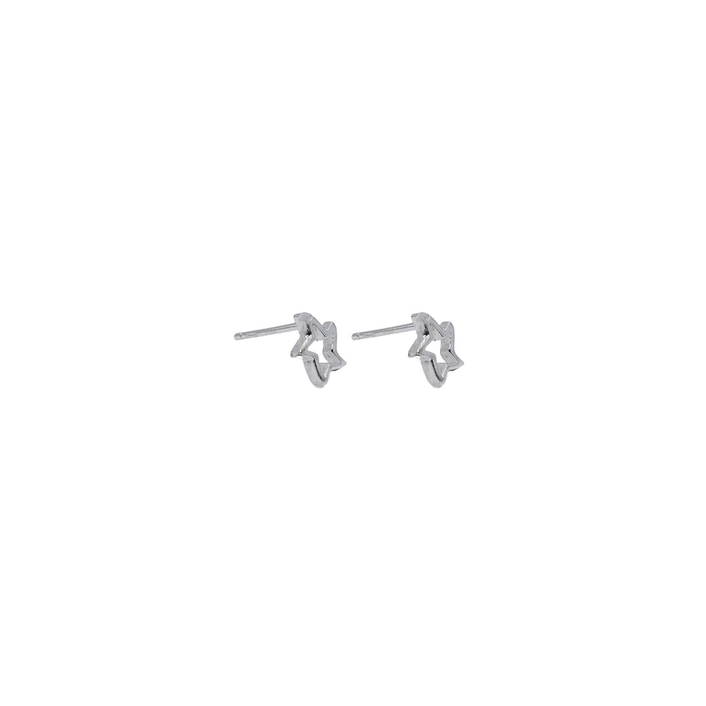 Wavy Star Studs