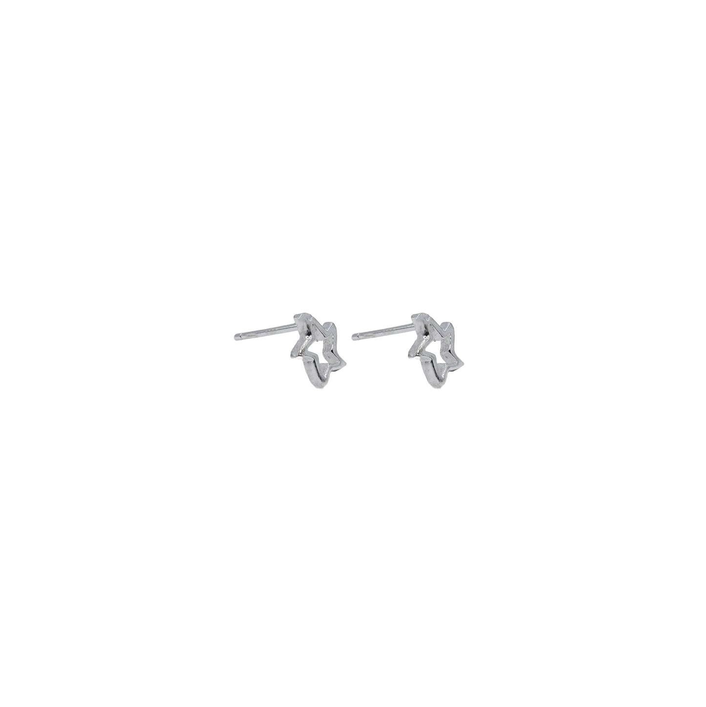 Wavy Star Studs