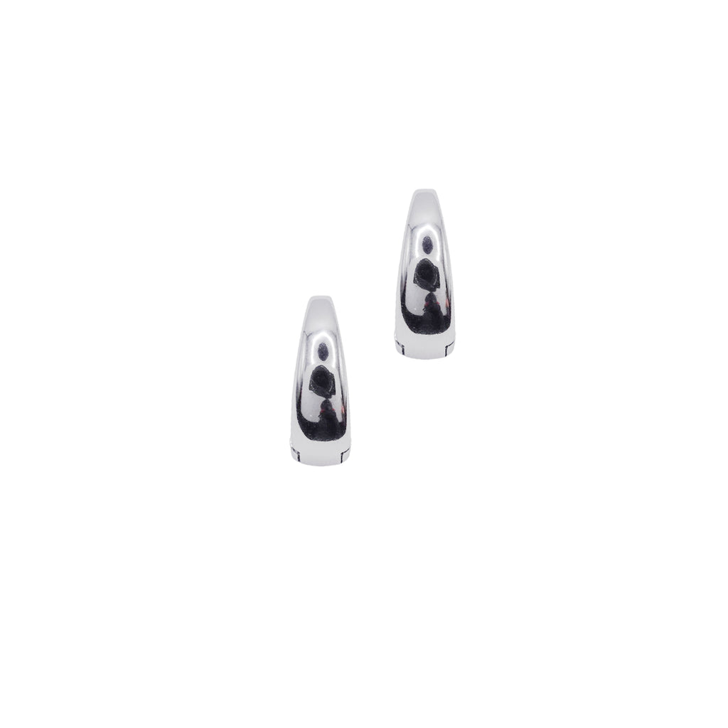 Sterling Silver Chunky Huggies