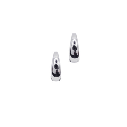 Sterling Silver Chunky Huggies