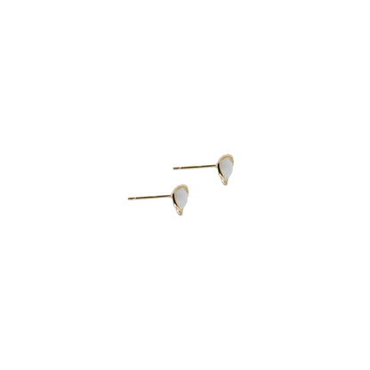 Gold Ring Bead Stud