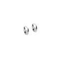Sterling Silver Can Opener Hoops