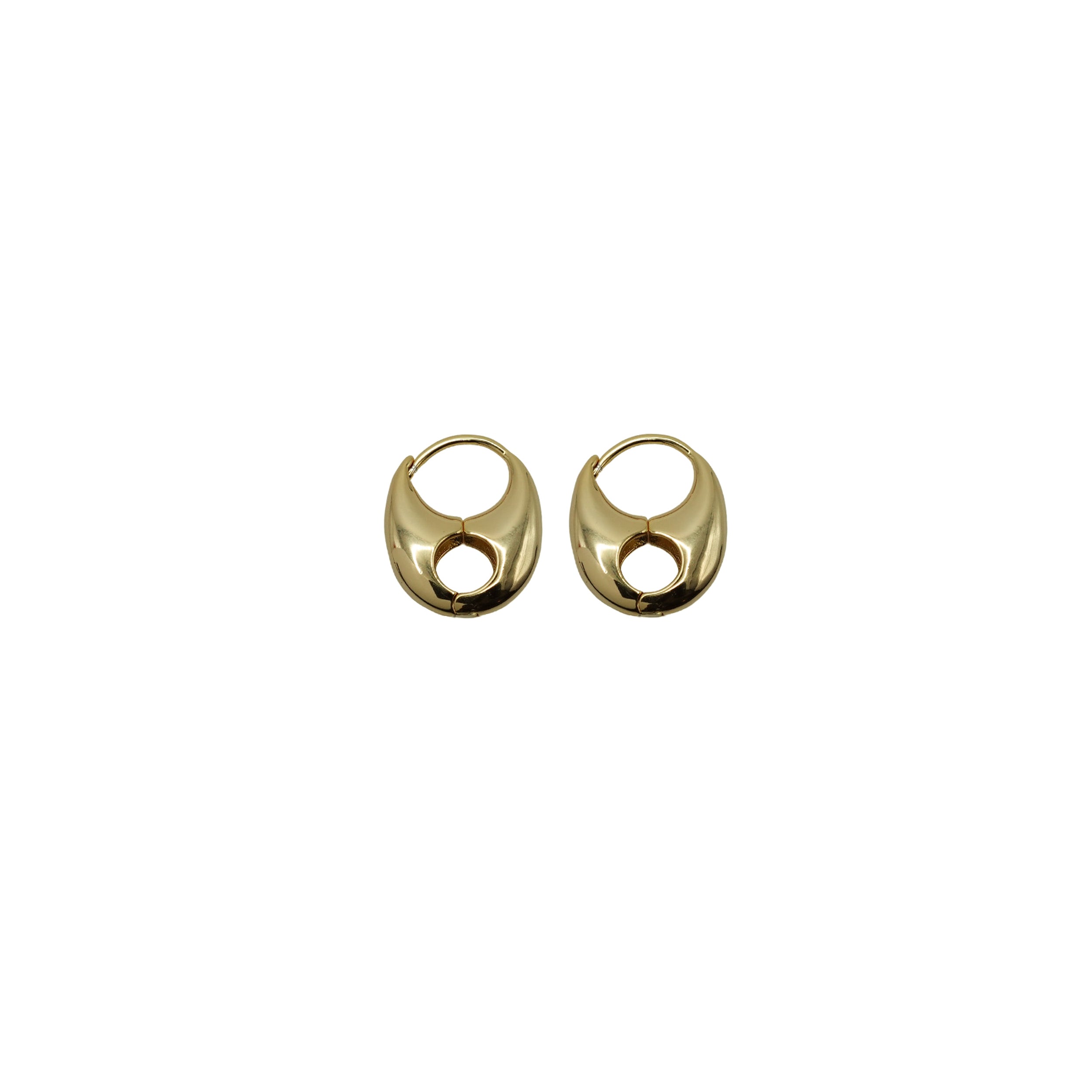 Sterling Silver Can Opener Hoops