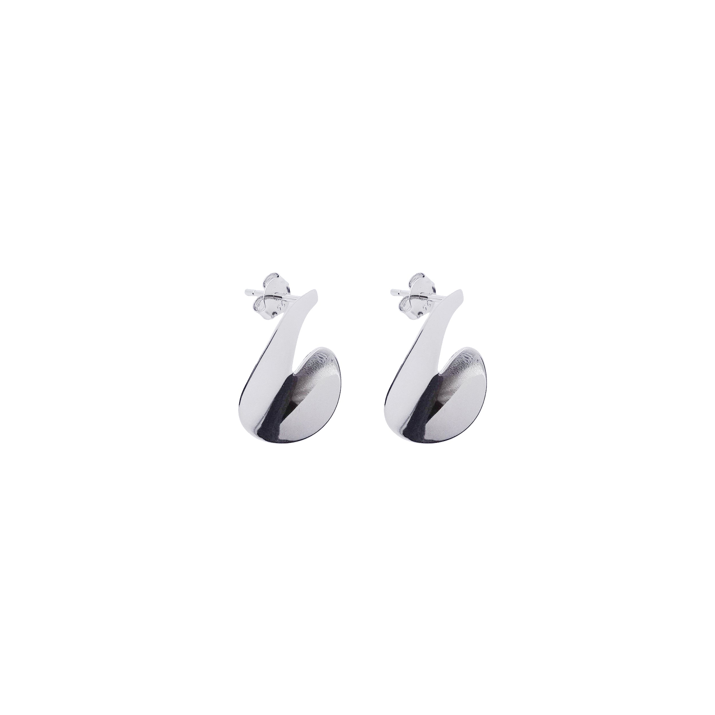 Sterling Silver Speechmark Studs