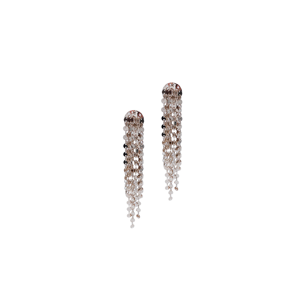 Chain Shower Gold Drop Earrings