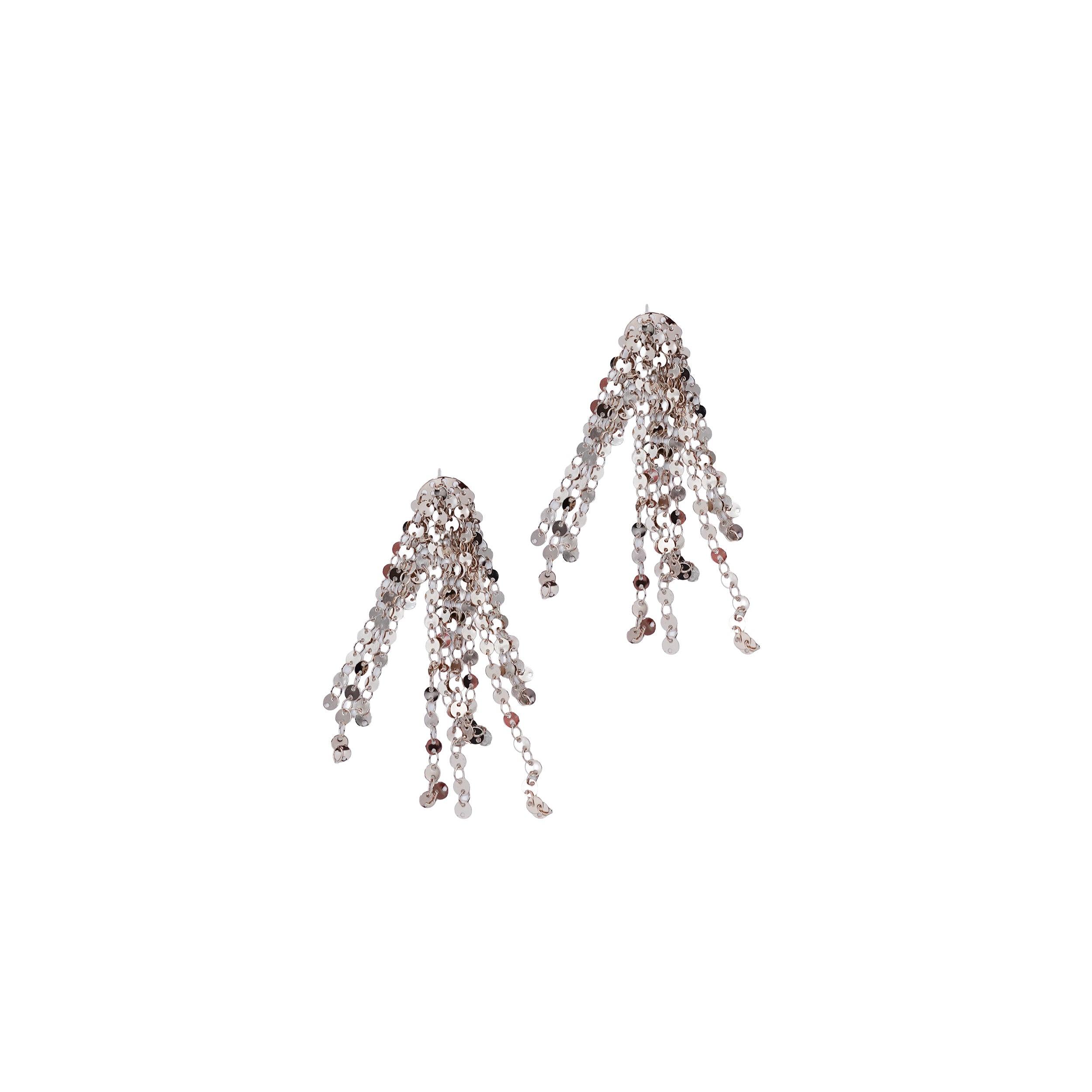 Chain Shower Gold Drop Earrings