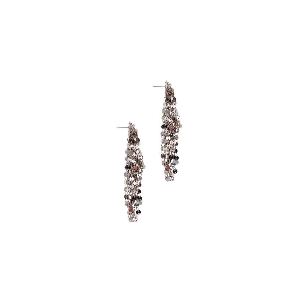 Chain Shower Gold Drop Earrings
