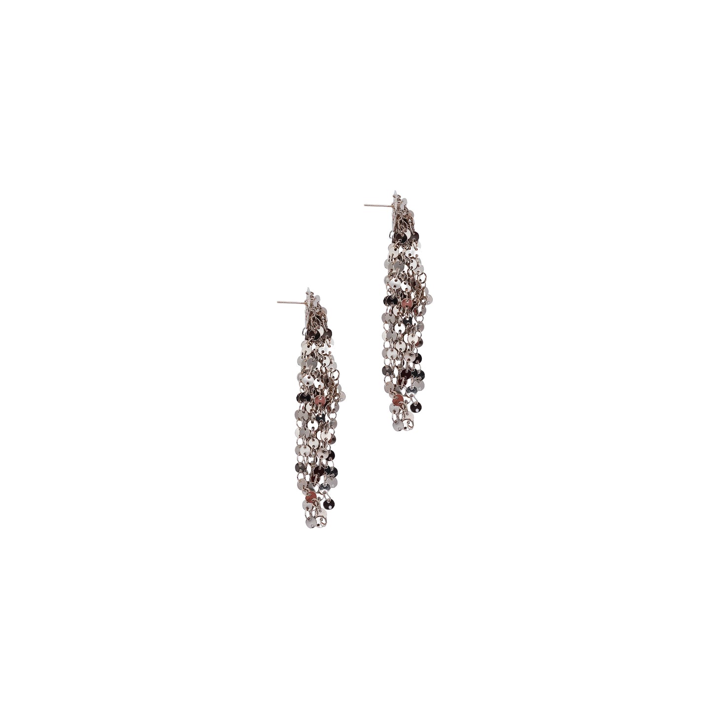 Chain Shower Gold Drop Earrings