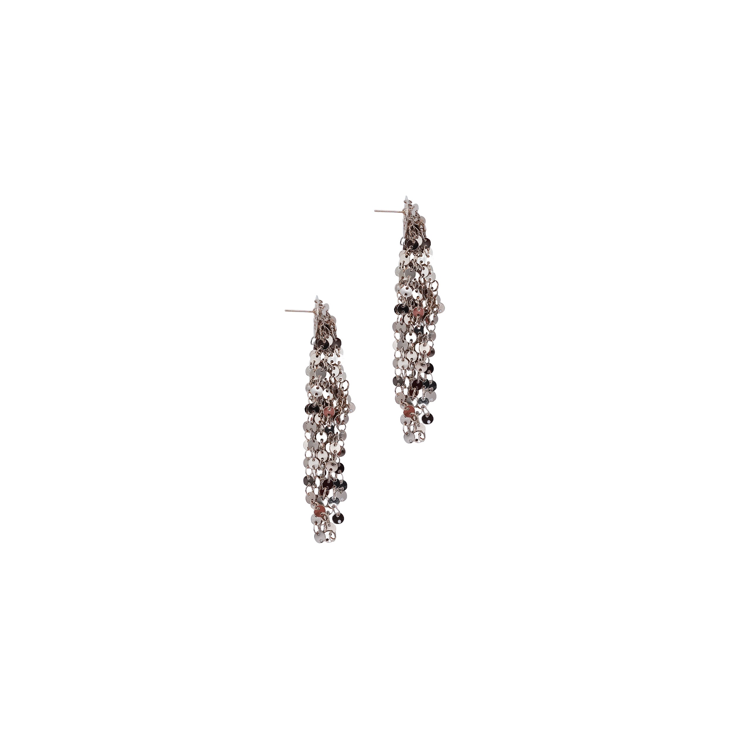 Chain Shower Gold Drop Earrings