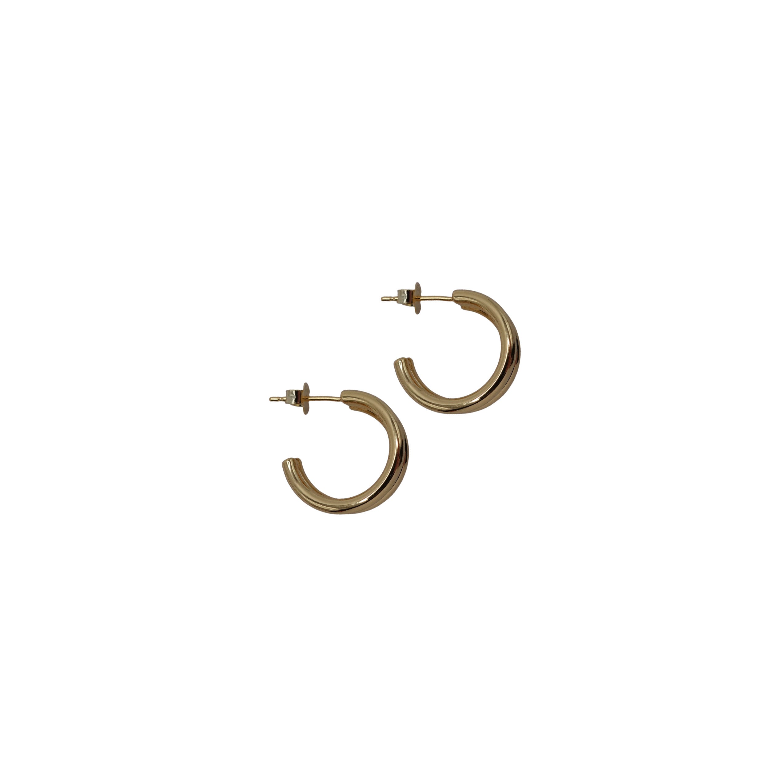 Medium Triple Hoops
