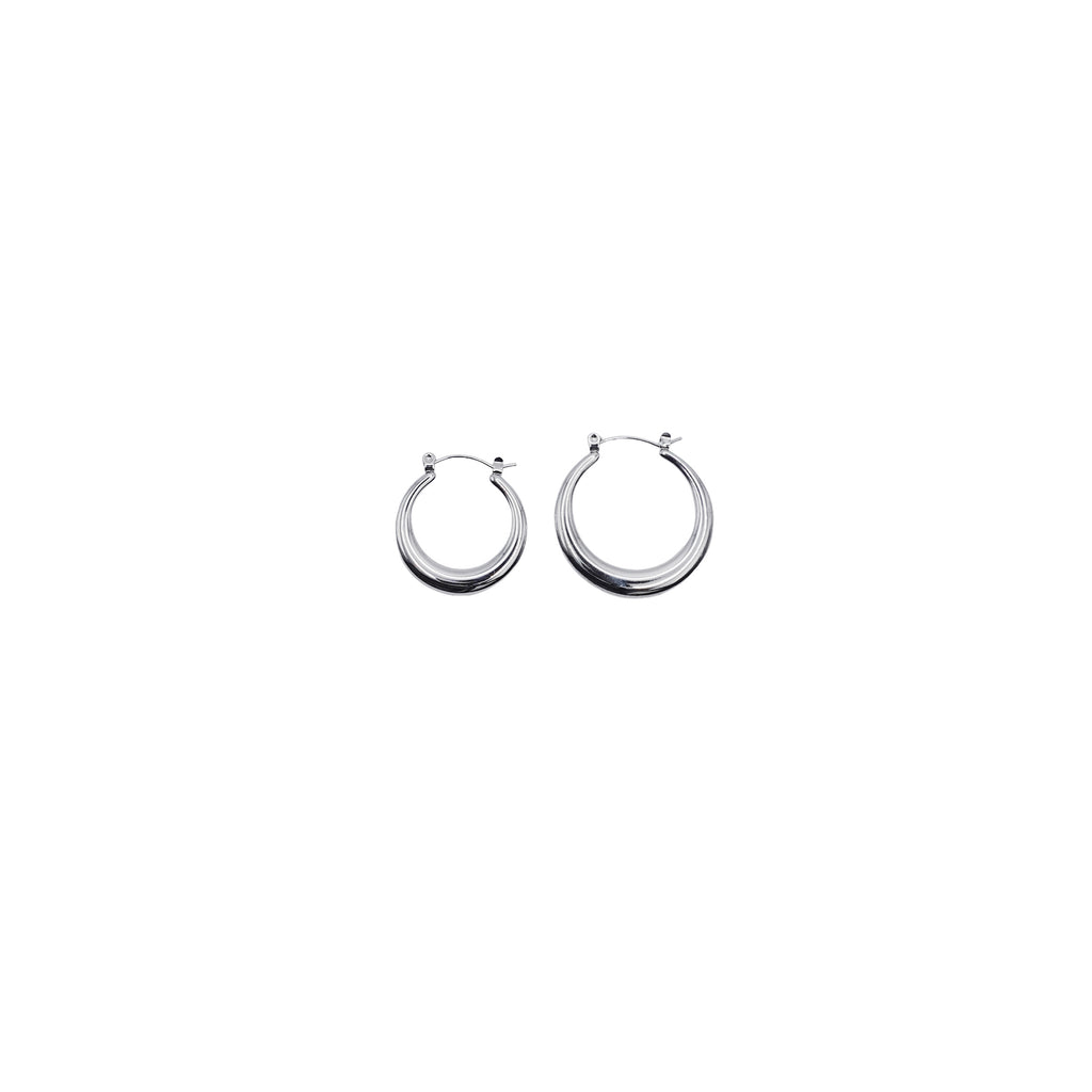 Medium-thick Medium Hoops
