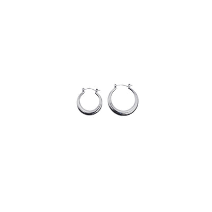 Medium-thick Medium Hoops