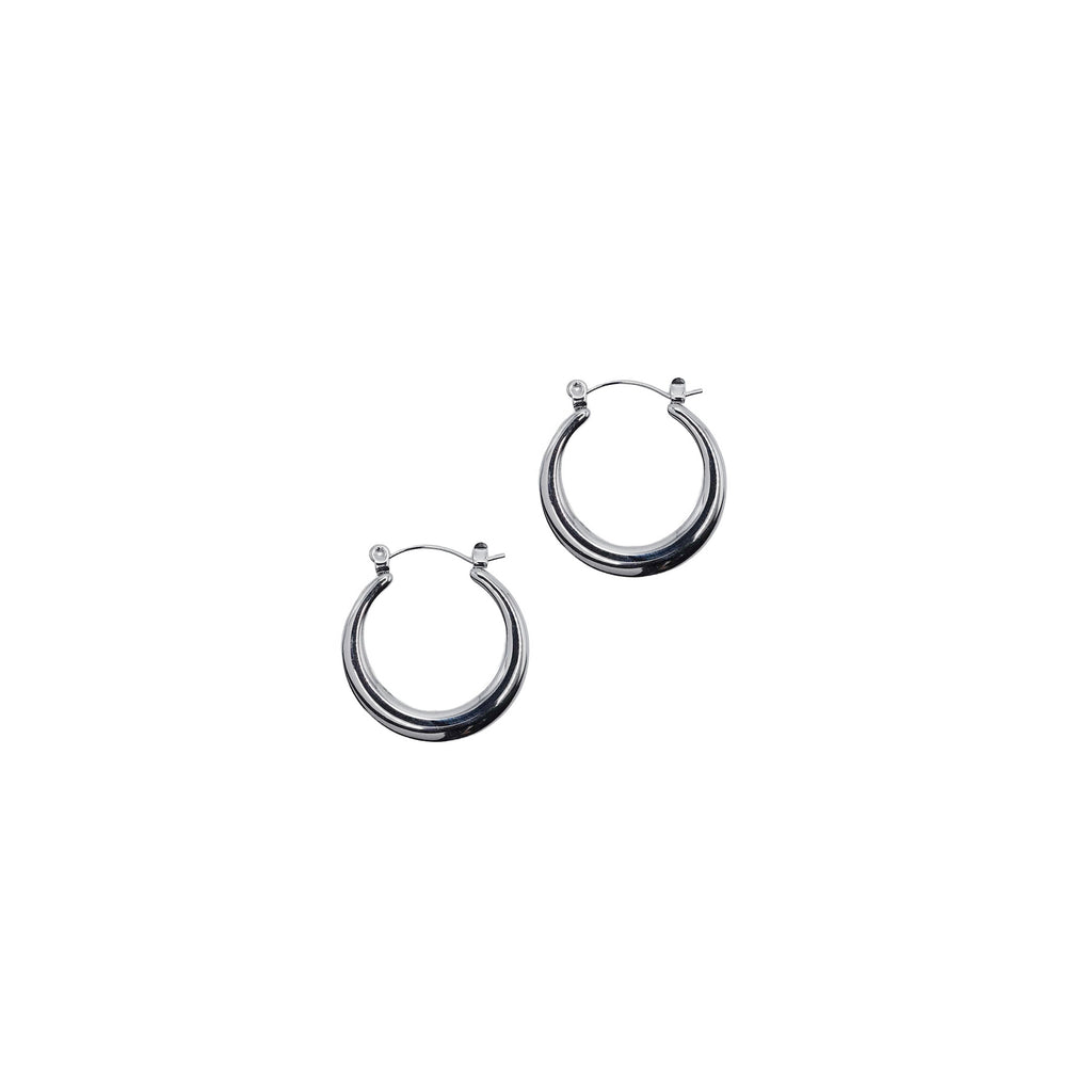 Medium-thick Small Hoops
