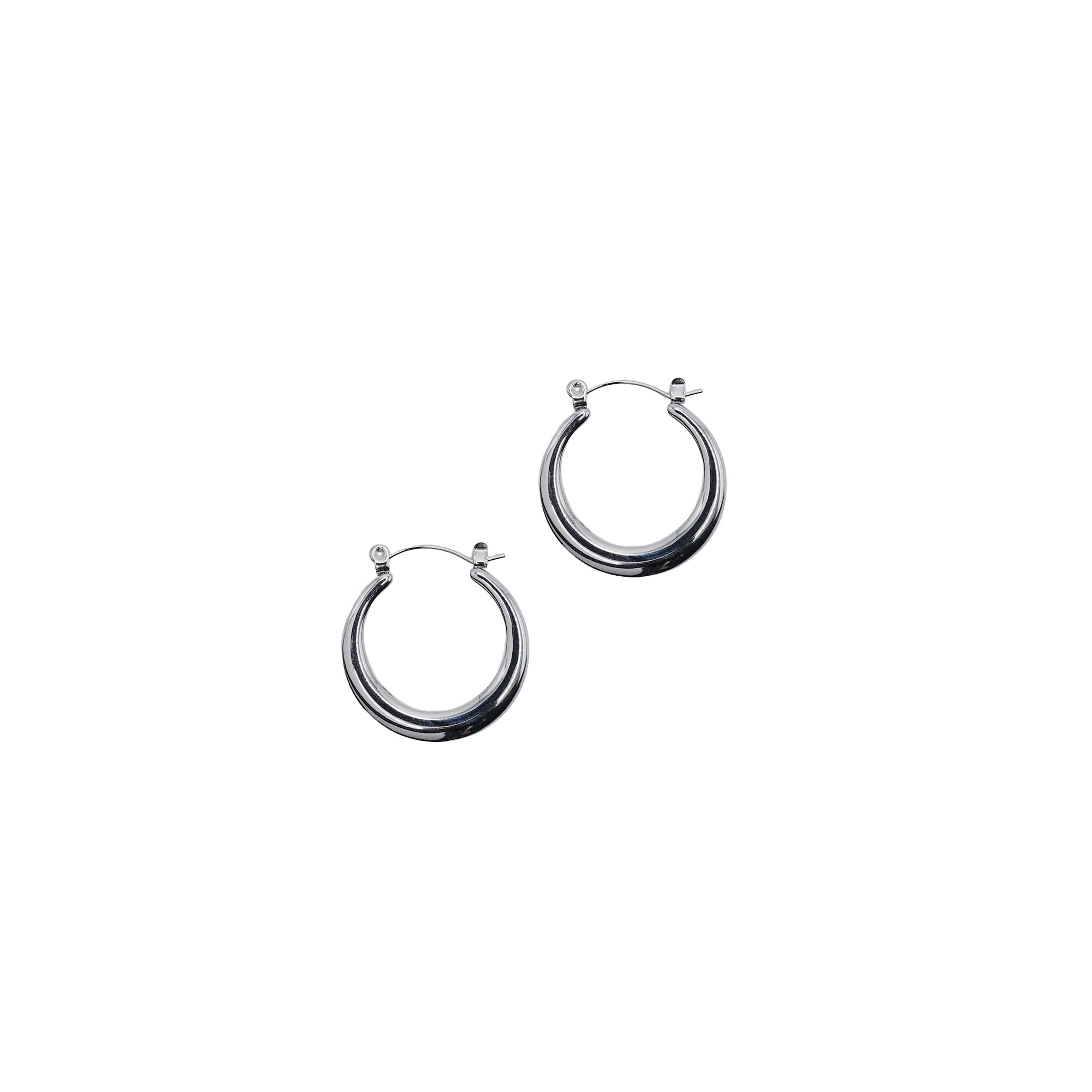 Medium-thick Small Hoops