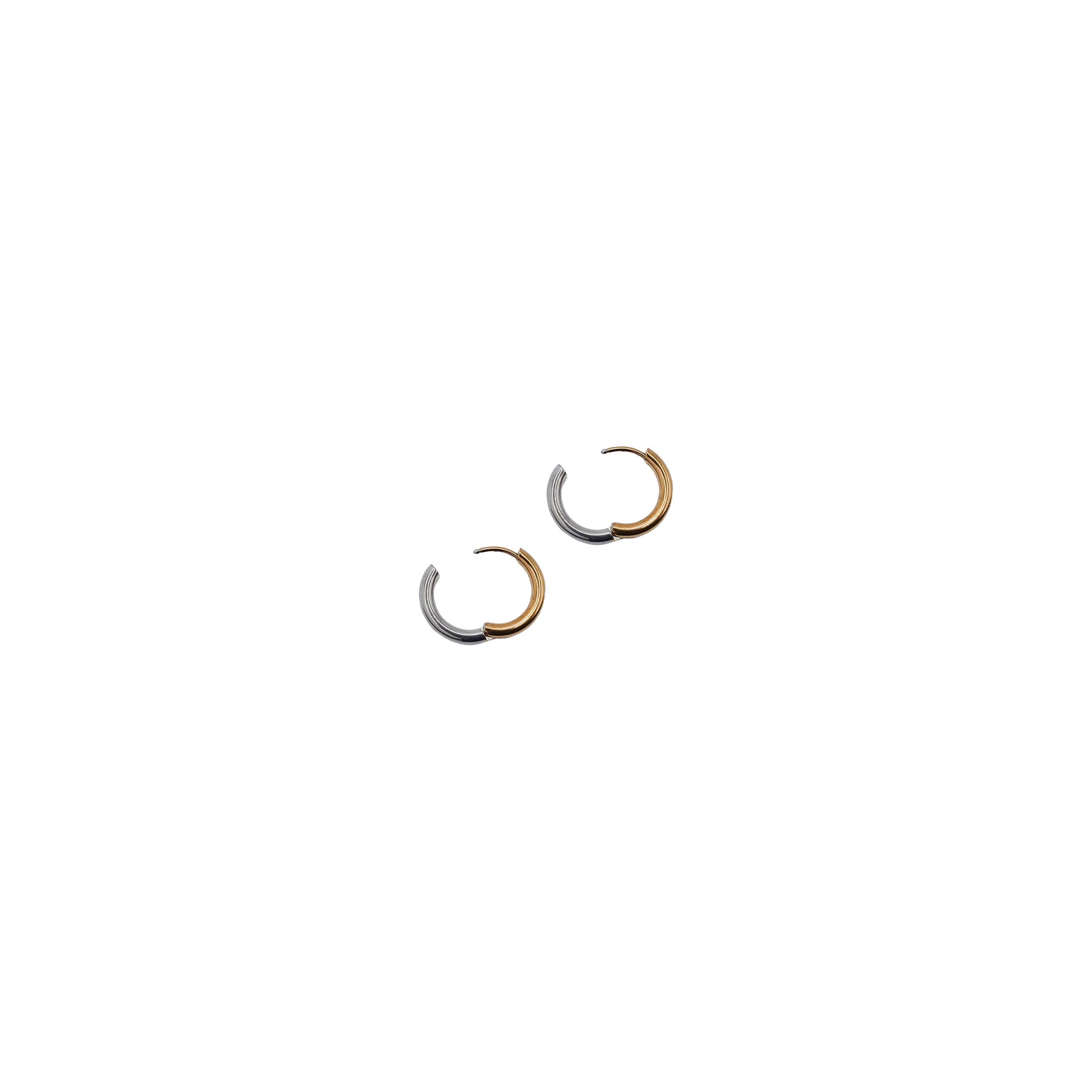 Mixed-Metal Stainless Steel Hoops