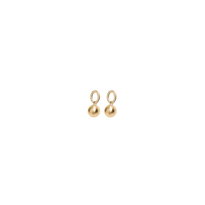 Oval Bead Drop Earrings