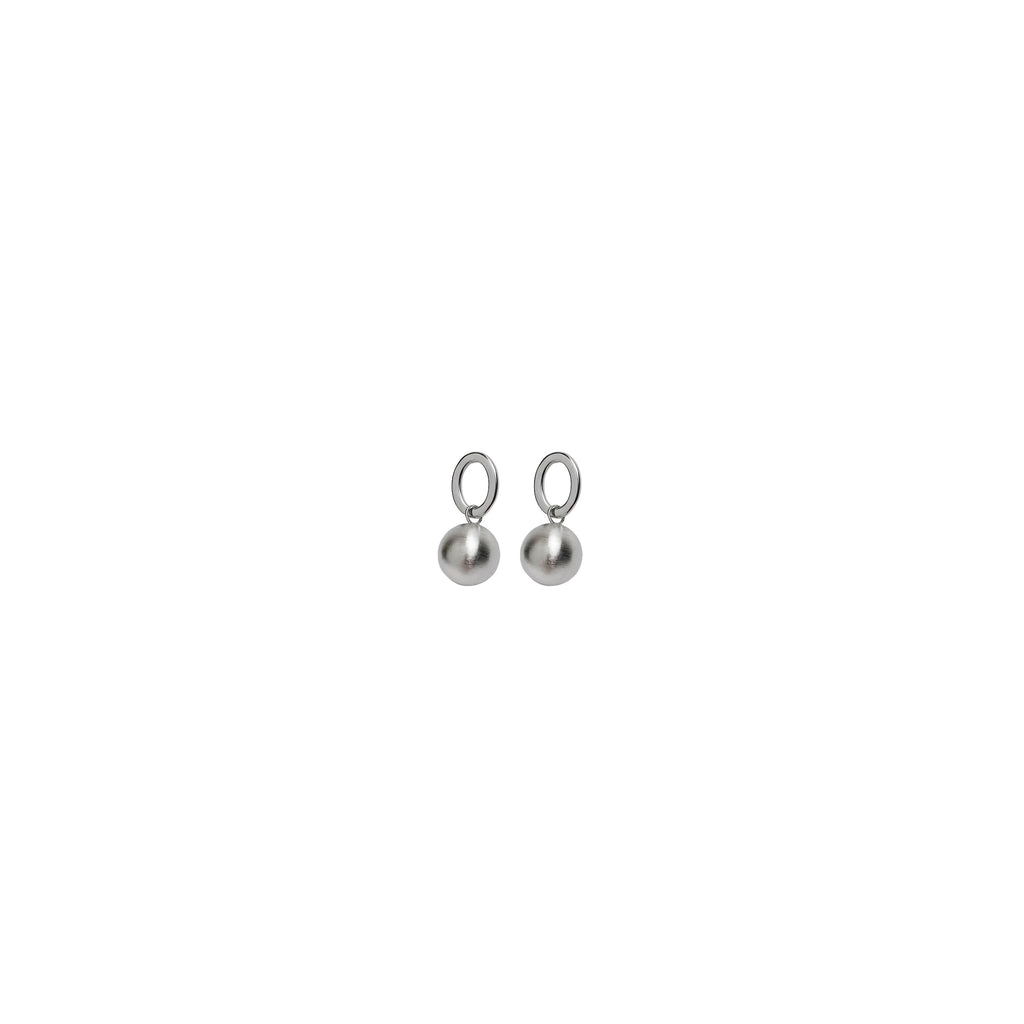 Oval Bead Drop Earrings