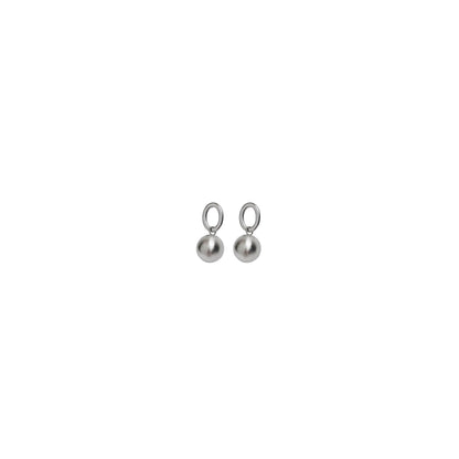 Oval Bead Drop Earrings