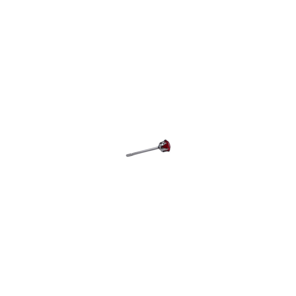 Silver Post Cubic Zirconia Stud