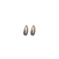 Brushed Metals Elongated Earrings