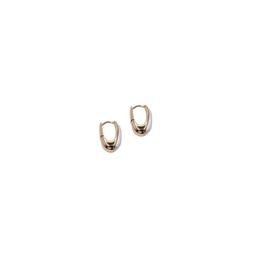 Brushed Metals Elongated Earrings